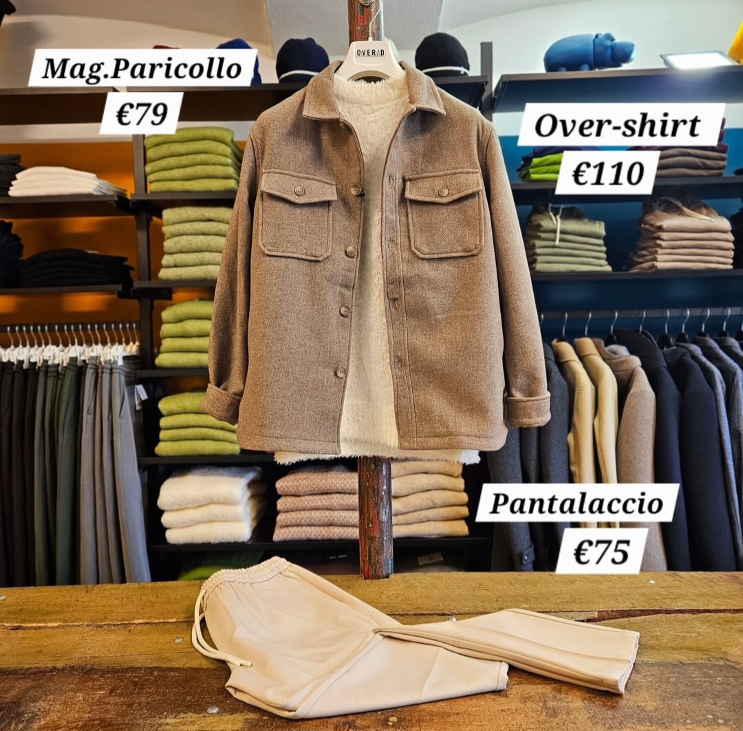 Completo con Giacc. Over-shirt